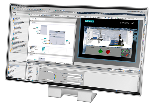 Siemens-SCADA-using-TIA-Portal