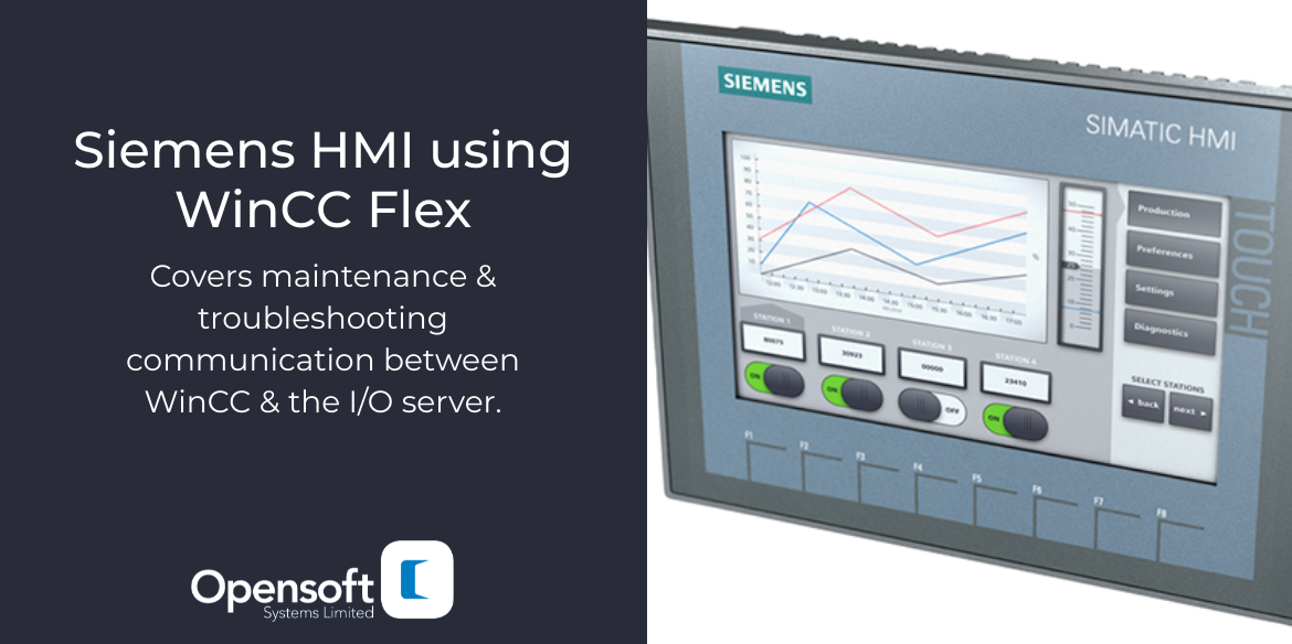 Siemens HMI using WinCC Flex