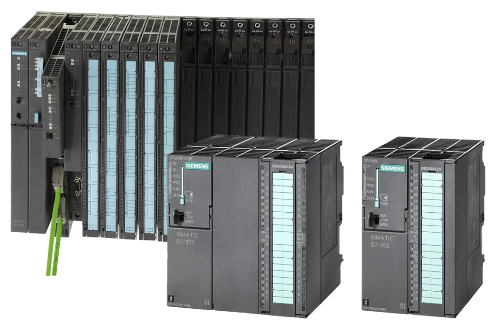 Siemens S7-300 and S7-400 controllers